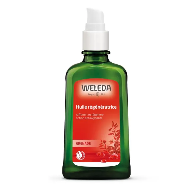weleda-huile-r-g-n-ratrice-la-grenade-100-ml-huile-de-soin-corps-antioxydante-fe image 1