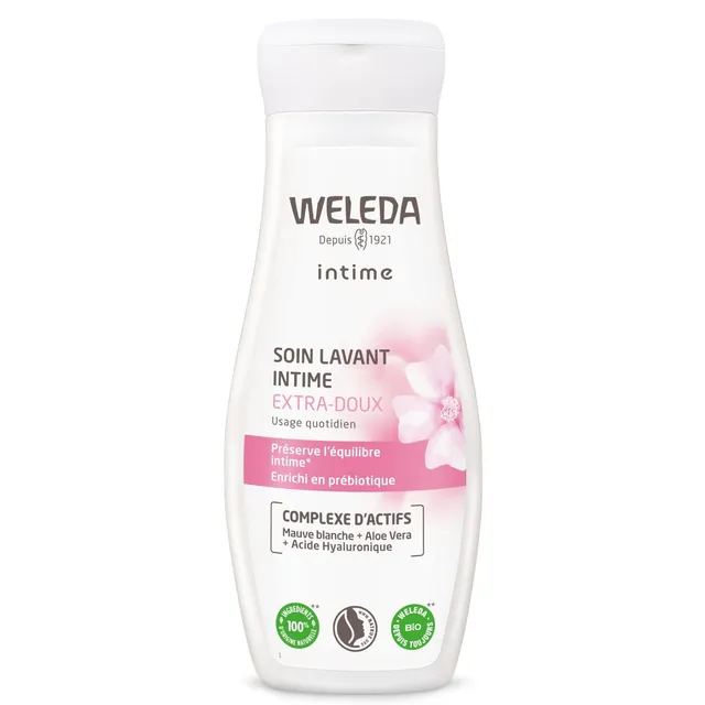weleda-soin-lavant-intime-extra-doux-200-ml-gel-intime-sans-savon-ph-physiologiq image 1