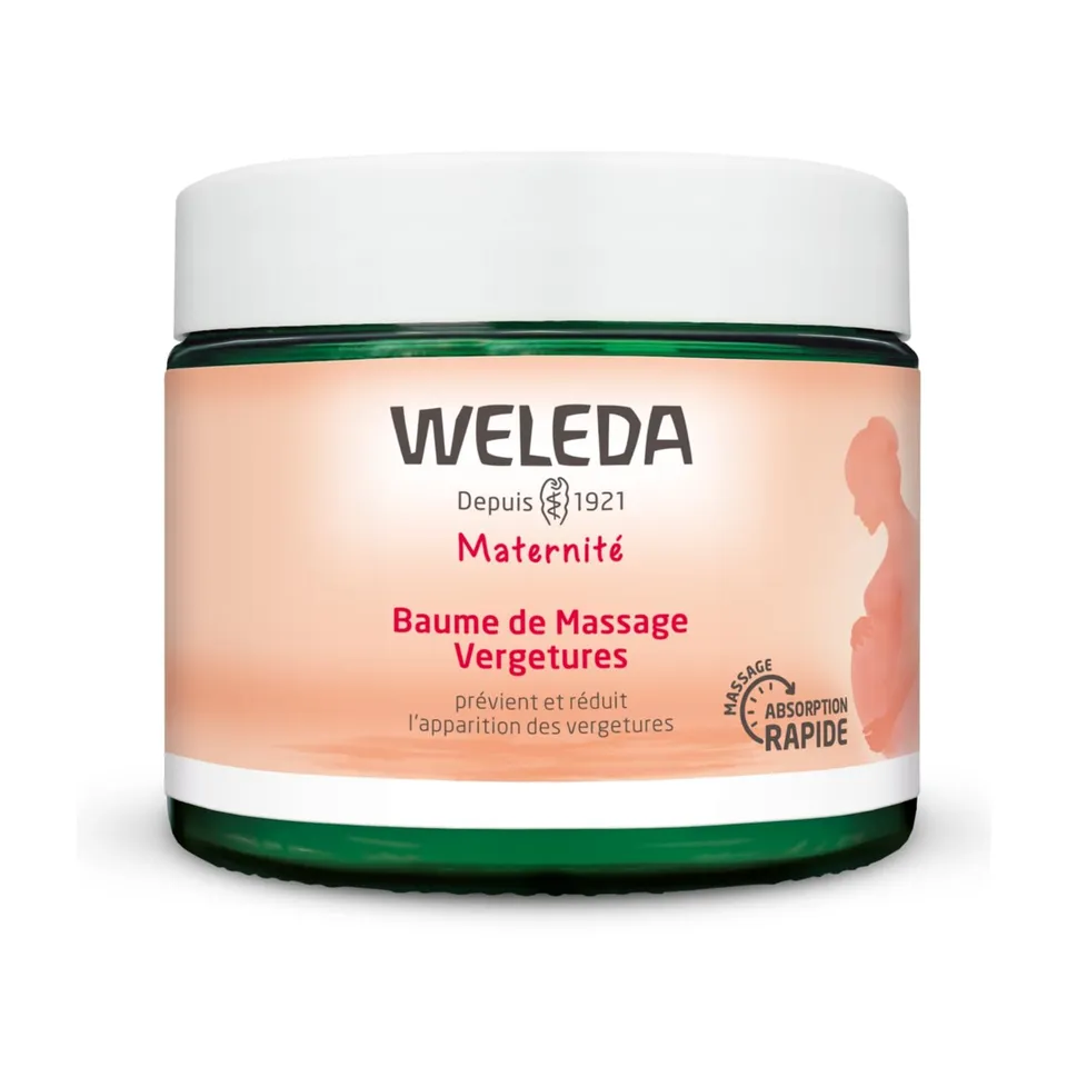 weleda-baume-de-massage-vergetures-150-ml-anti-vergetures-grossesse-au-beurre-de image 1
