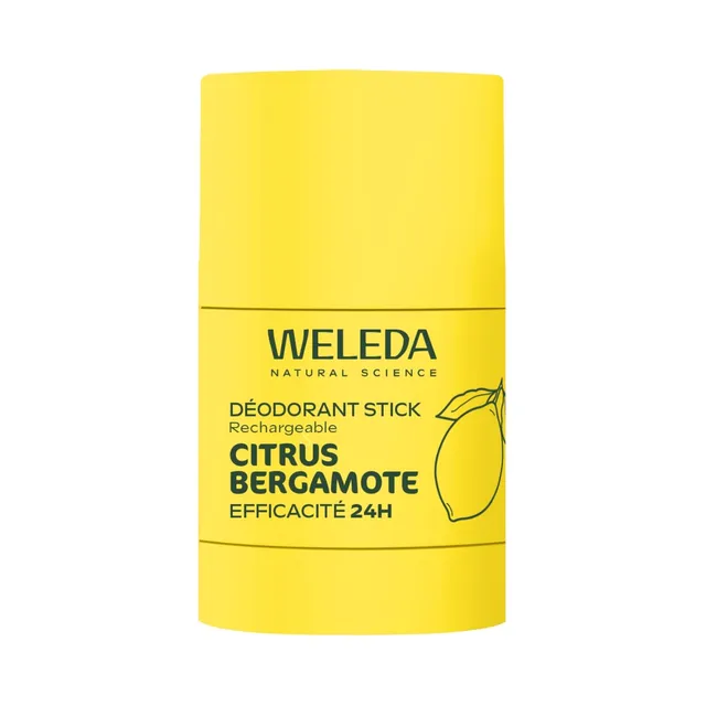 weleda-d-odorant-stick-rechargeable-citrus-bergamote-50-g-100-d-origine-naturell image 1