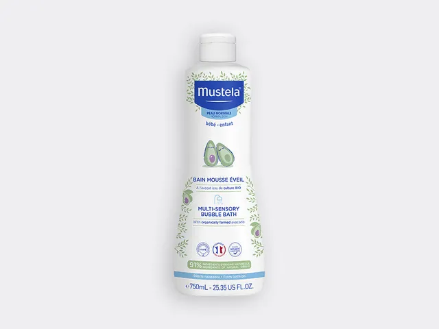mustela-bain-mousse-veil-l-avocat-bio-gel-lavant-moussant-corps-et-cheveux-pour- image 1