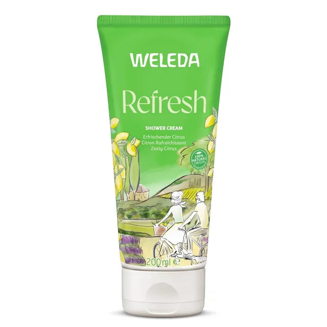 weleda-cr-me-de-douche-citrus-refresh-200-ml-gel-douche-rafra-chissant-citron-bi image 1