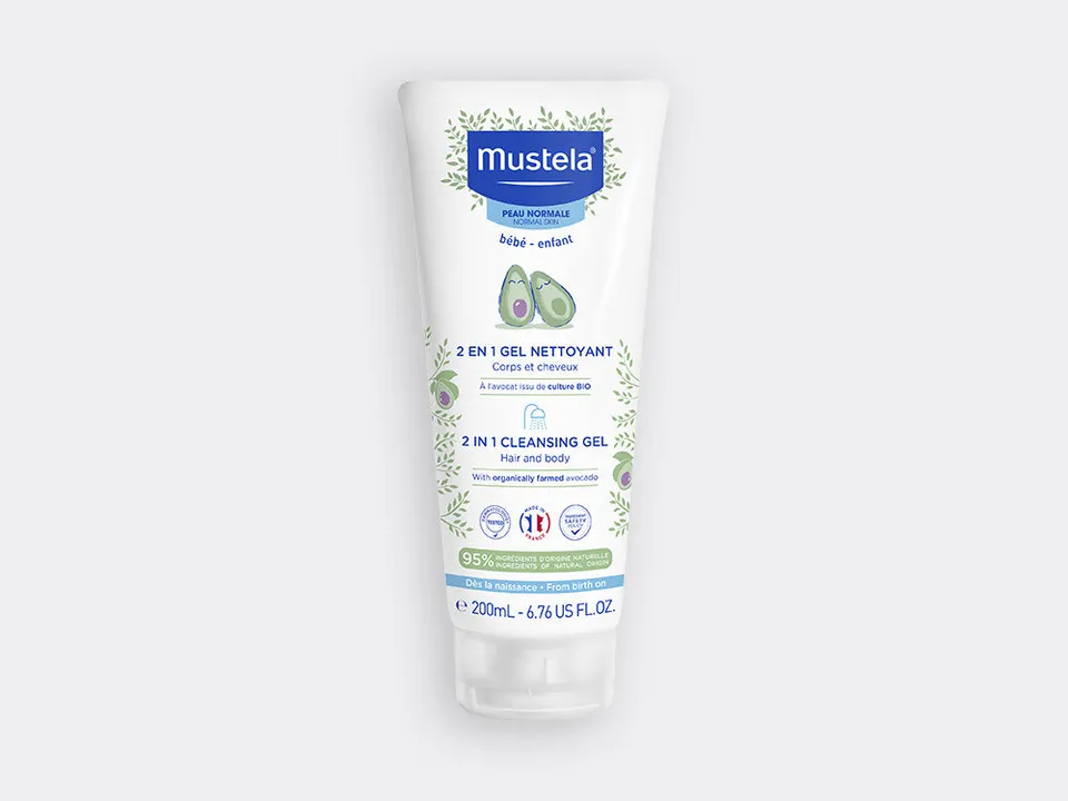 mustela-gel-nettoyant-2-en-1-b-b-l-avocat-bio-gel-lavant-et-shampoing-ne-pique-p image 1