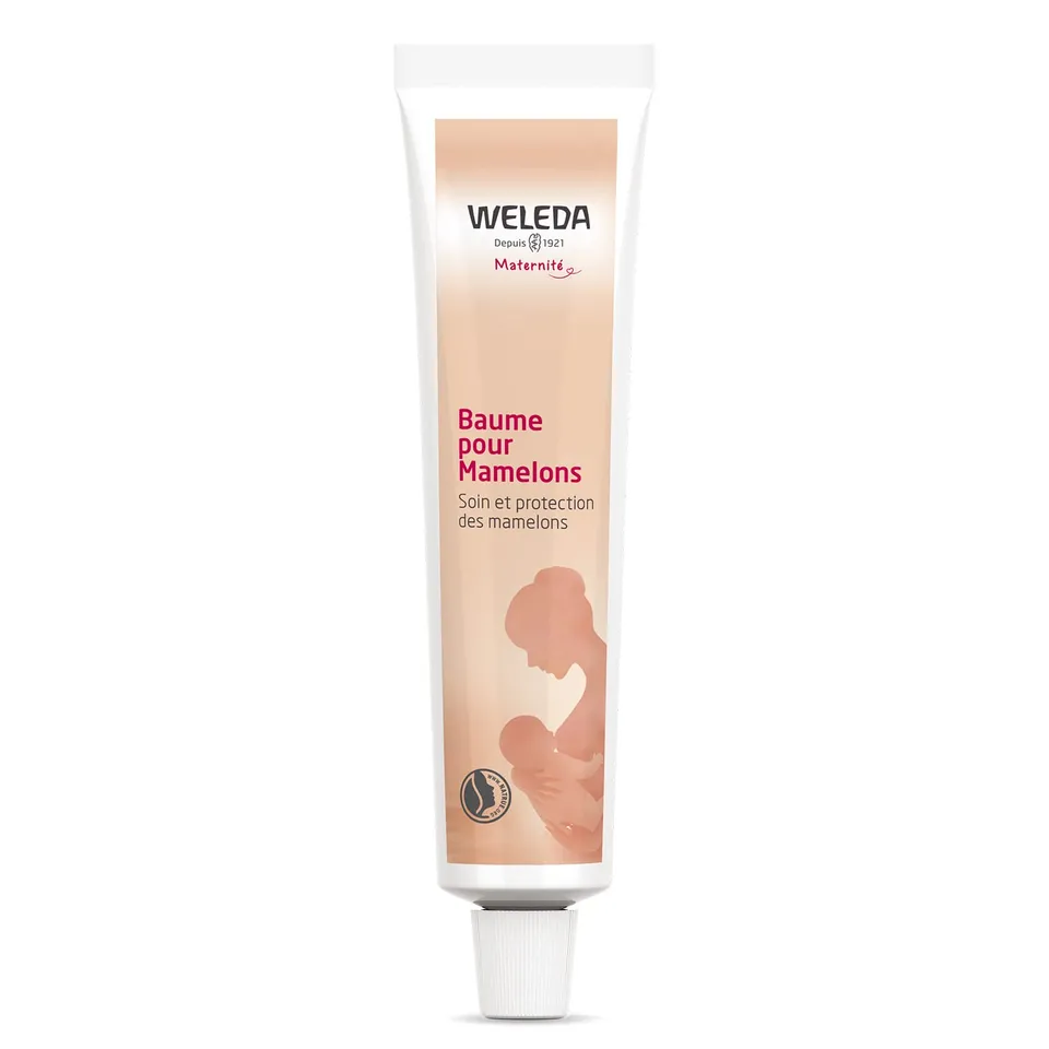 weleda-baume-pour-mamelons-allaitement-25-g-pr-vient-et-soulage-crevasses-et-irr image 1