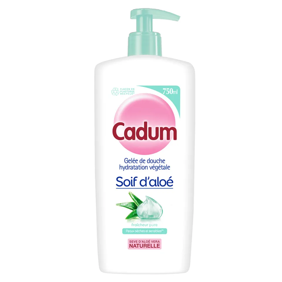 cadum-soif-d-alo-gel-douche-hydratant-l-aloe-vera-750-ml-parfum-figue image 1