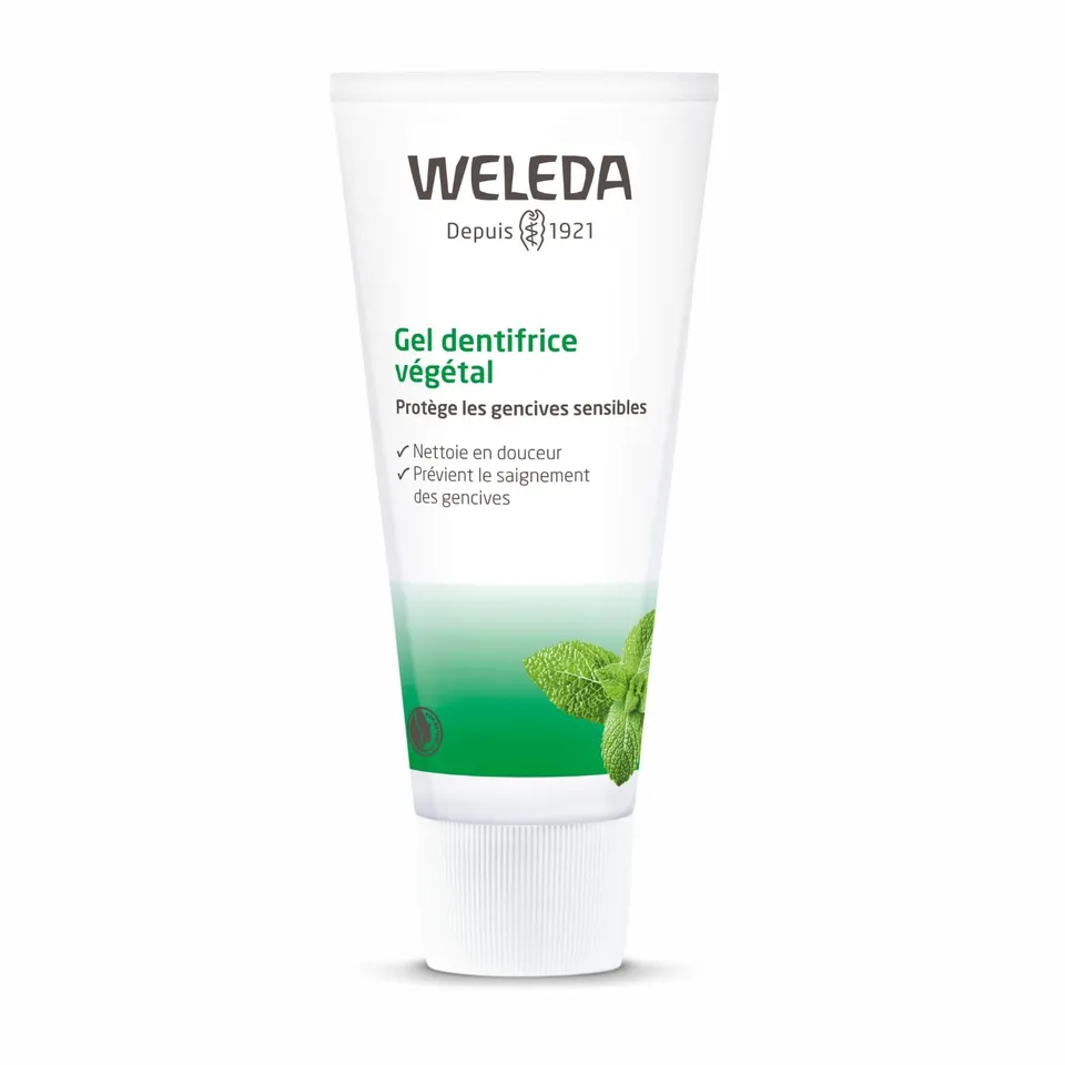 weleda-gel-dentifrice-v-g-tal-gencives-sensibles-75-ml-sans-fluor-myrrhe-camomil image 1