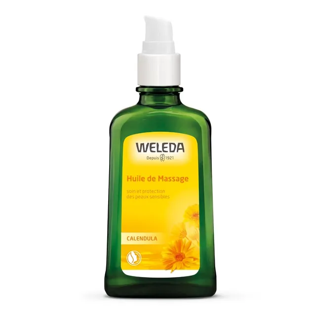 weleda-huile-de-massage-au-calendula-100-ml-peaux-sensibles-et-fragiles-calendul image 1