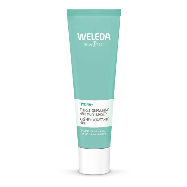 weleda-cr-me-hydratante-hydra-30-ml-cactus-et-aloe-vera-bio-24-48h-peaux-normale image 1