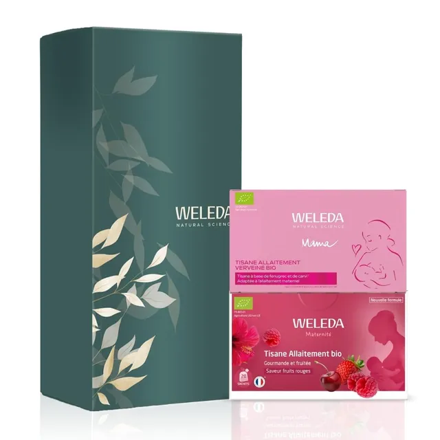weleda-duo-tisanes-allaitement-verveine-fruits-rouges-2-x-20-sachets-bio-soutien image 1