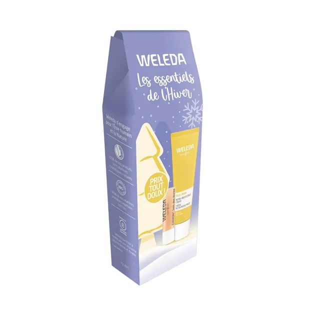 weleda-coffret-hiver-cold-cream-everon-cr-me-protectrice-visage-et-soin-des-l-vr image 1