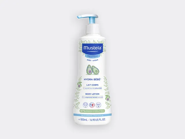 mustela-lait-corps-hydra-b-b-l-avocat-bio-lait-hydratant-quotidien-b-b-d-s-la-na image 1