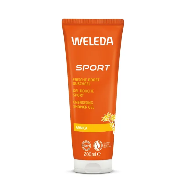 weleda-gel-douche-sport-arnica-200-ml-arnica-bio-nergisant-base-lavante-douce-v- image 1