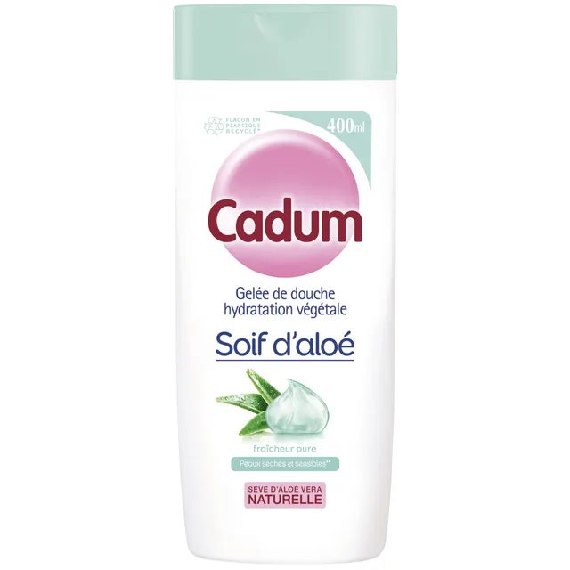 cadum-soif-d-alo-gel-e-de-douche-aloe-vera-400-ml-gel-e-hydratante-la-s-ve-d-alo image 1