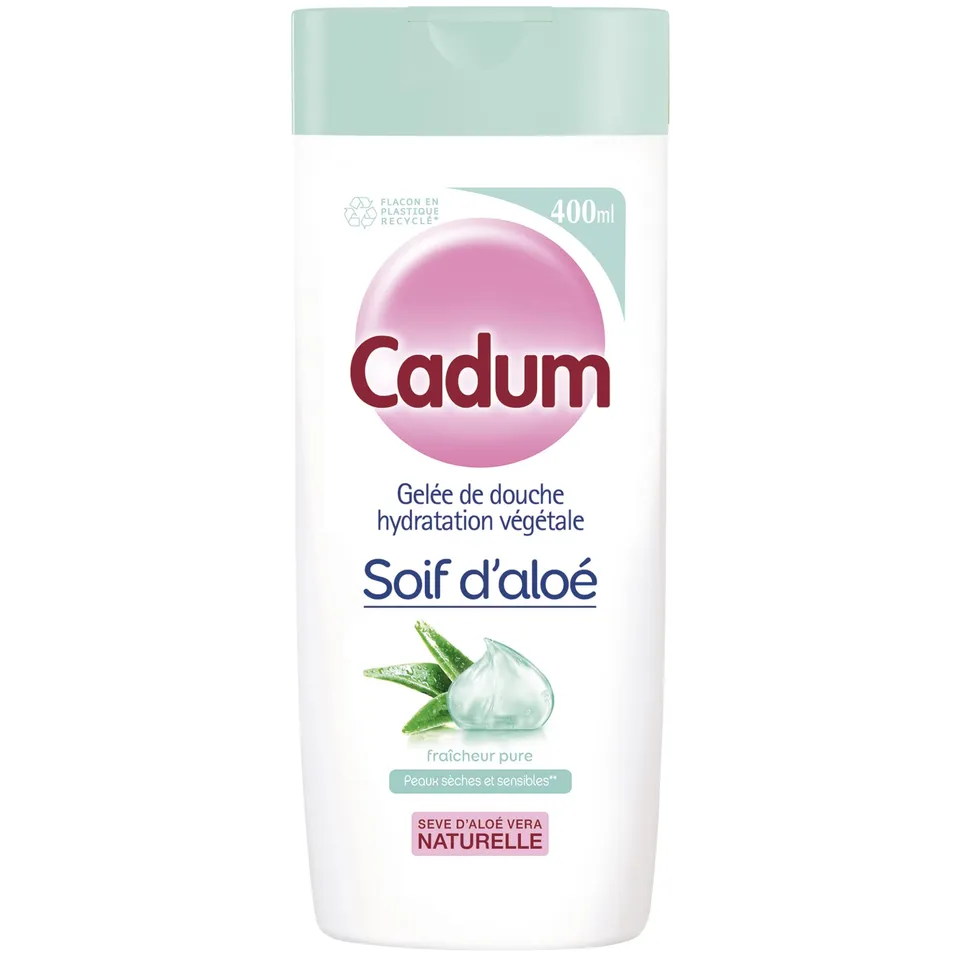 cadum-soif-d-alo-gel-e-de-douche-aloe-vera-400-ml-gel-e-hydratante-la-s-ve-d-alo image 1