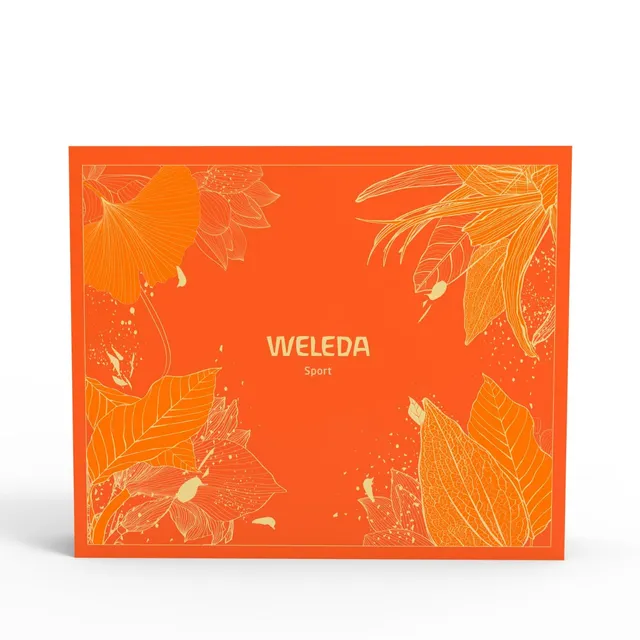 weleda-coffret-sport-no-l-2024-huile-de-massage-arnica-100-ml-roller-75-ml-gel-d image 1