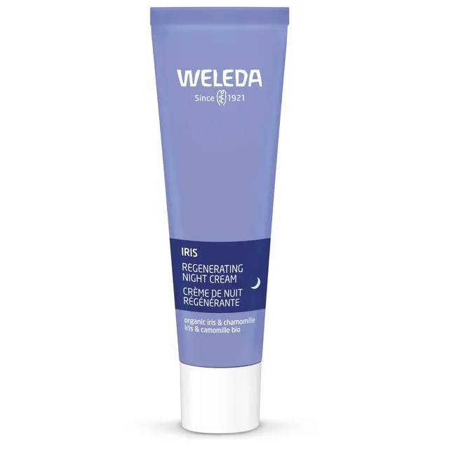 weleda-cr-me-de-nuit-r-confortante-iris-30-ml-soin-visage-hydratant-et-r-g-n-ran image 1