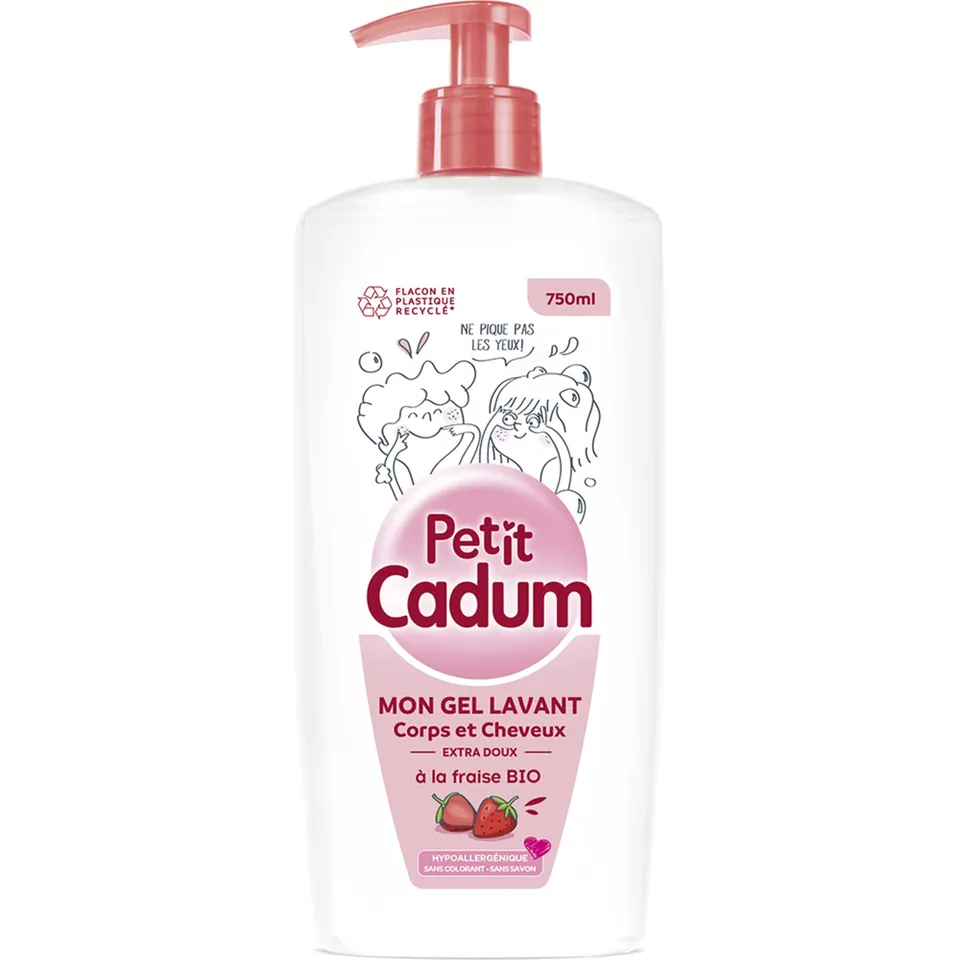 cadum-petit-cadum-gel-lavant-corps-et-cheveux-ultra-doux-extrait-de-fraise-bio-f image 1