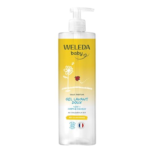 weleda-gel-lavant-doux-calendula-sans-parfum-400-ml-gel-2-en-1-corps-et-cheveux- image 8