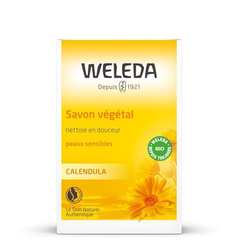 weleda-savon-v-g-tal-au-calendula-100-g-savon-solide-100-d-origine-naturelle-cor image 7