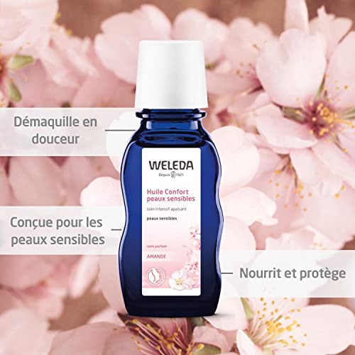 weleda-huile-visage-confort-l-amande-50-ml-soin-apaisant-et-d-maquillant-peaux-s image 7