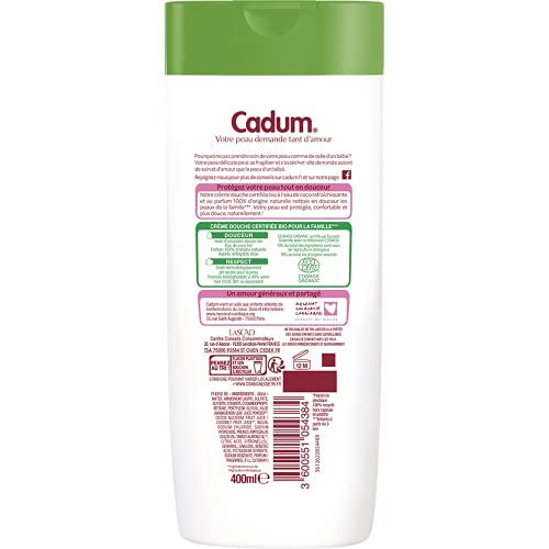 cadum-natural-caresse-gel-douche-cr-me-certifi-bio-coco-enrichi-en-huile-d-amand image 4