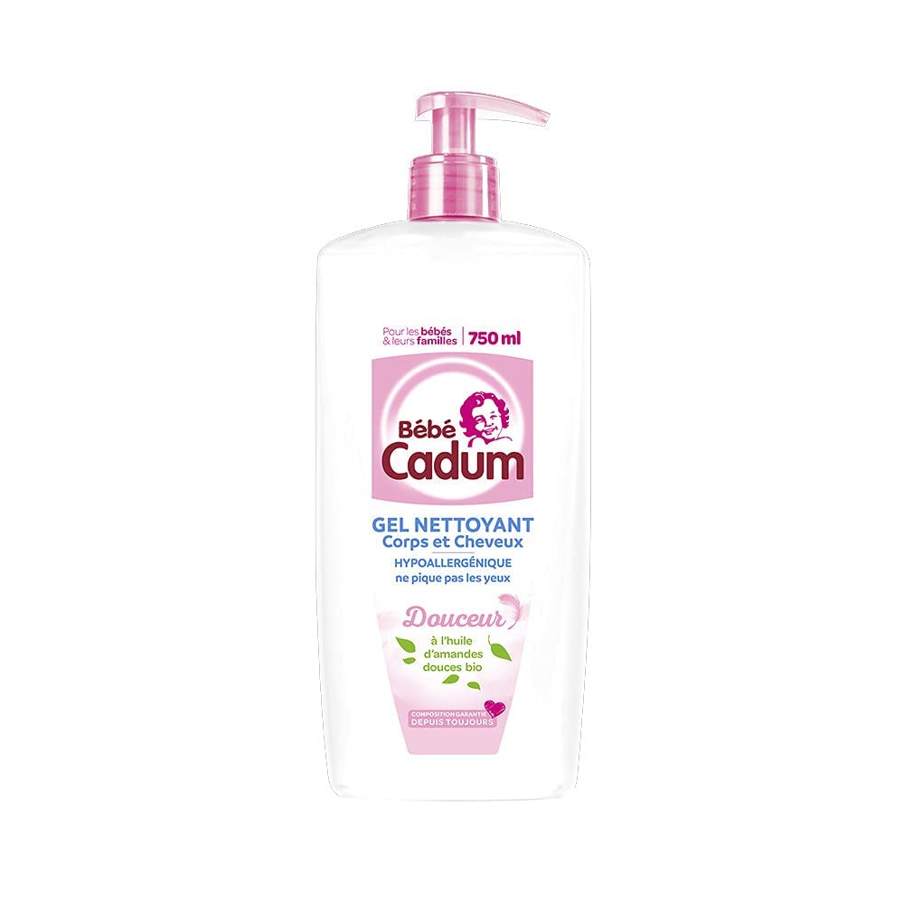 b-b-cadum-gel-corps-et-cheveux-sans-savon-pompe-750-ml-gel-lavant-b-b-l-huile-d- image 1