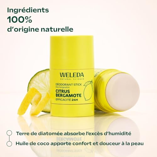 weleda-d-odorant-stick-rechargeable-citrus-bergamote-50-g-100-d-origine-naturell image 8