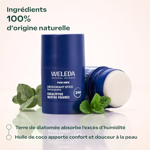 weleda-d-odorant-stick-rechargeable-for-men-50-g-sans-alcool-100-d-origine-natur image 8