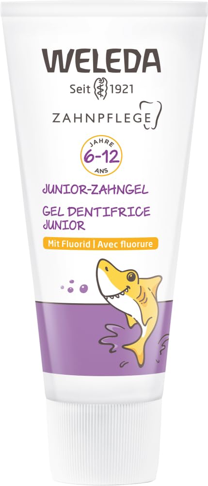 weleda-gel-dentifrice-junior-50-ml-dentifrice-enfant-6-12-ans-au-fluor-1450-ppm- image 4