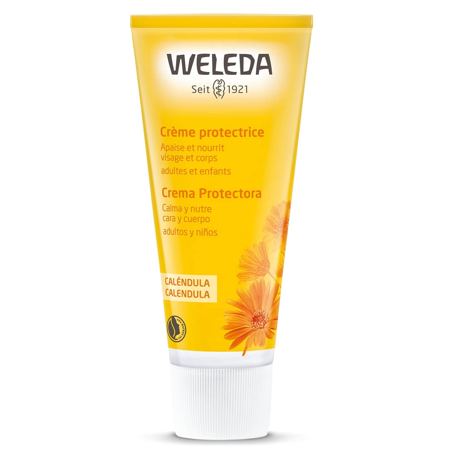 weleda-cr-me-protectrice-calendula-bio-75-ml-visage-et-corps-adultes-enfants-d-s image 1