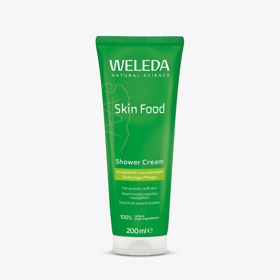 weleda-skin-food-cr-me-de-douche-200-ml-gel-douche-nourrissant-100-d-origine-nat image 1