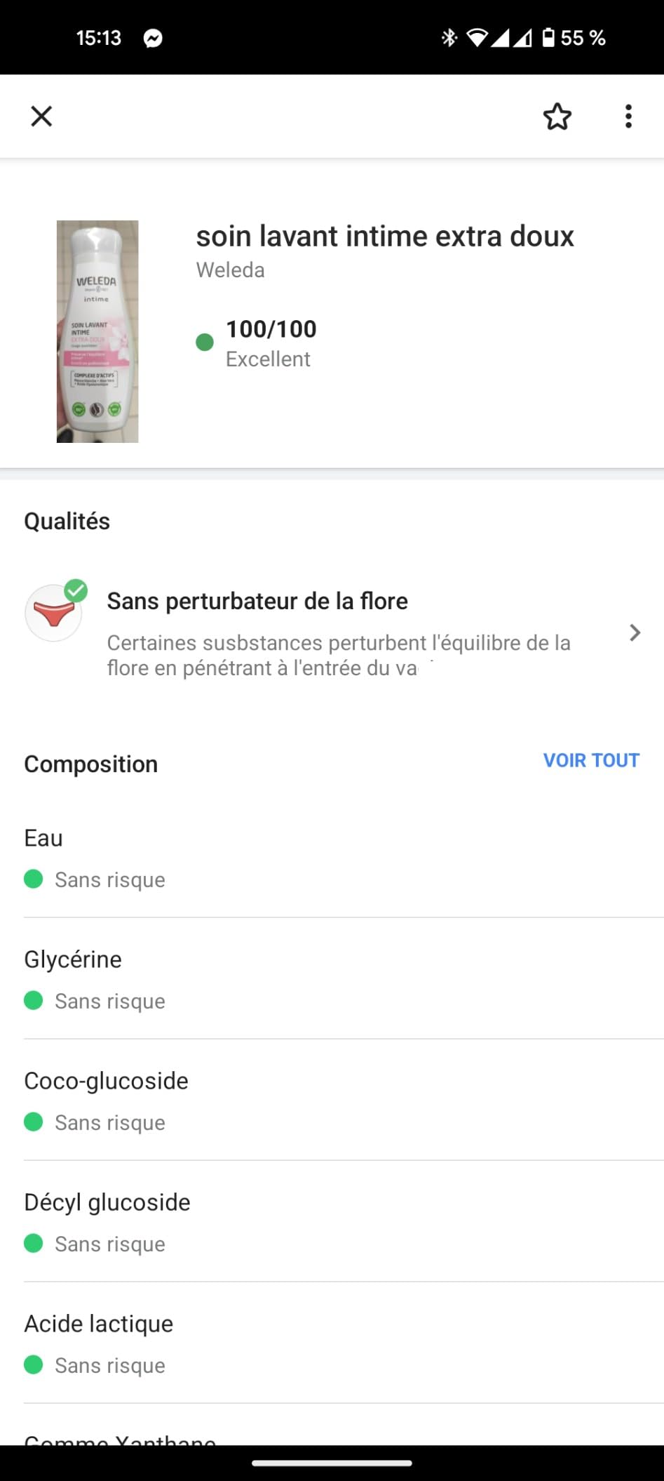 Le meilleur gel intime que j'ai essayé