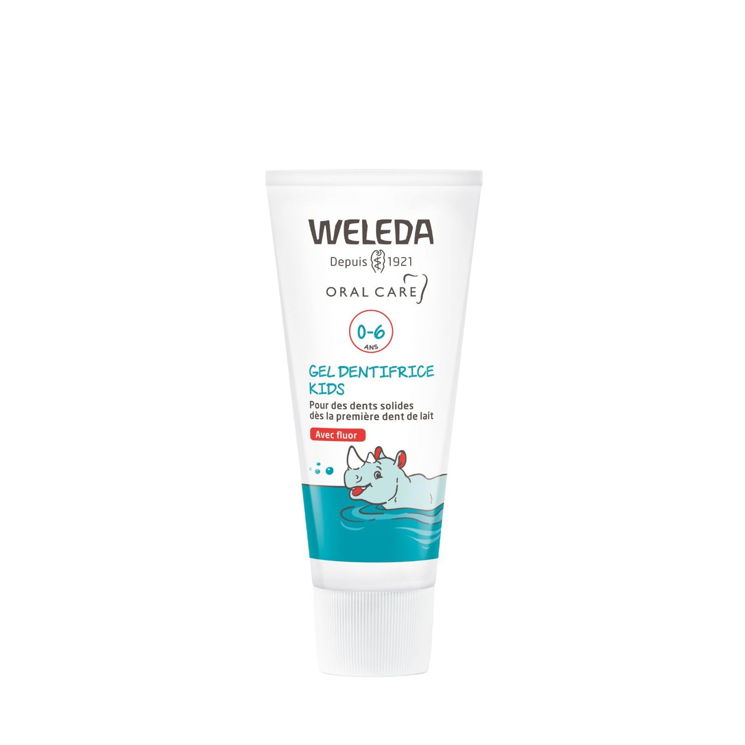 weleda-gel-dentifrice-kids-50-ml-dentifrice-enfant-0-6-ans-fluor-1000-ppm-prot-g image 1