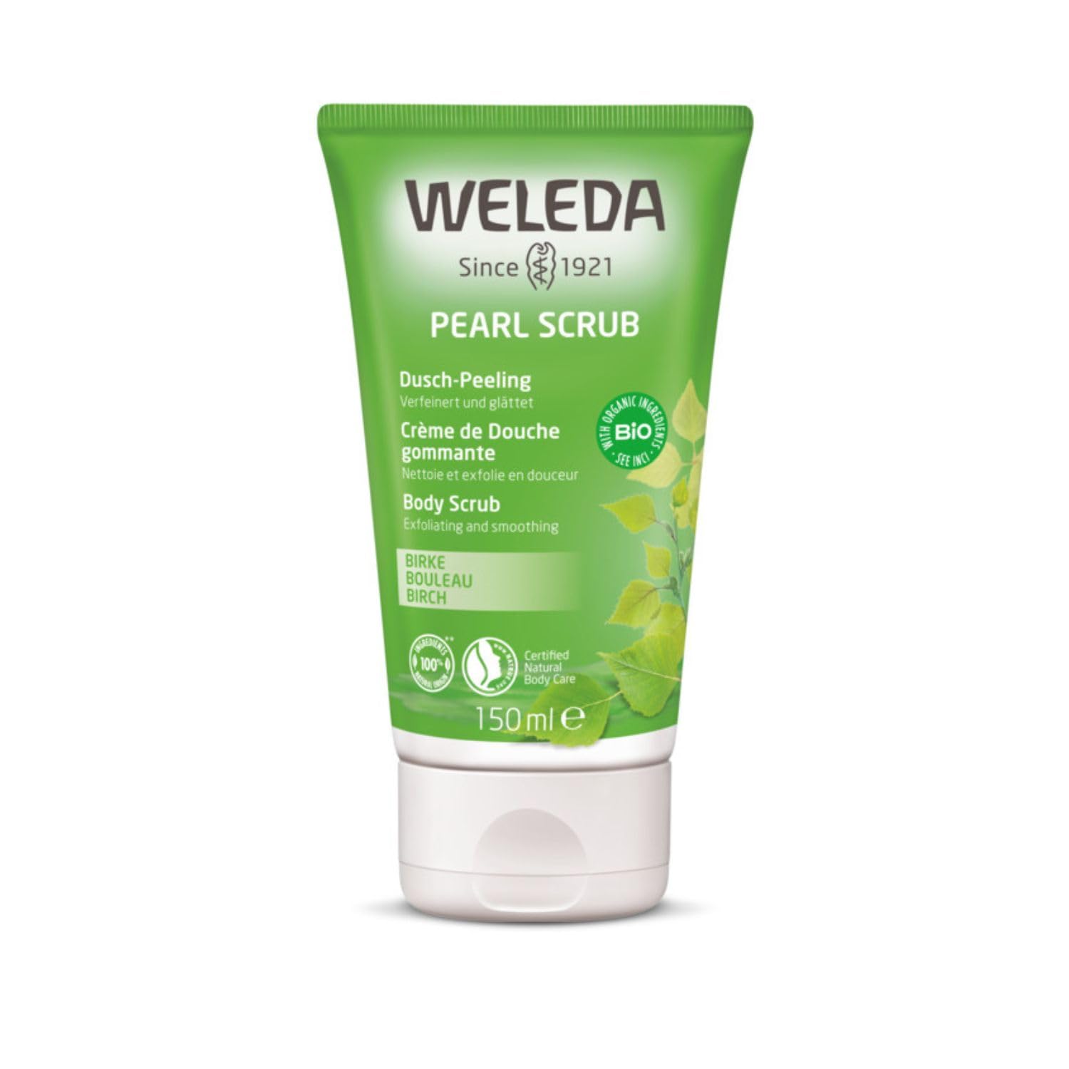 weleda-cr-me-de-douche-gommante-au-bouleau-150-ml-gel-douche-exfoliant-corps-aux image 1