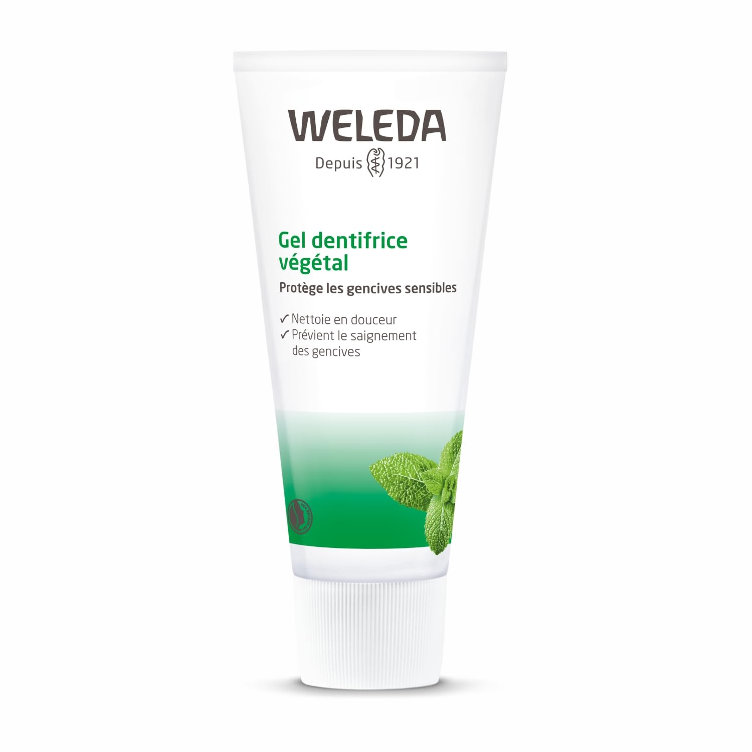 weleda-gel-dentifrice-v-g-tal-gencives-sensibles-75-ml-sans-fluor-myrrhe-camomil image 1