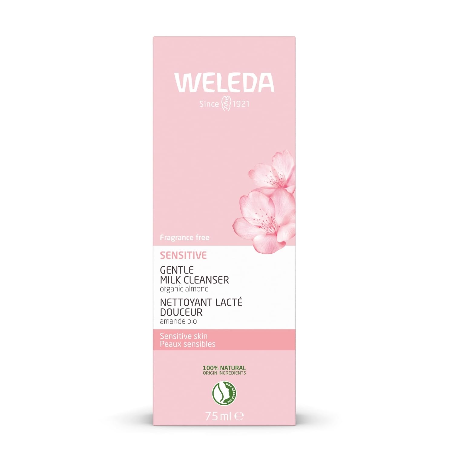 weleda-nettoyant-lact-douceur-sensitive-75-ml-lait-d-maquillant-visage-sans-parf image 1