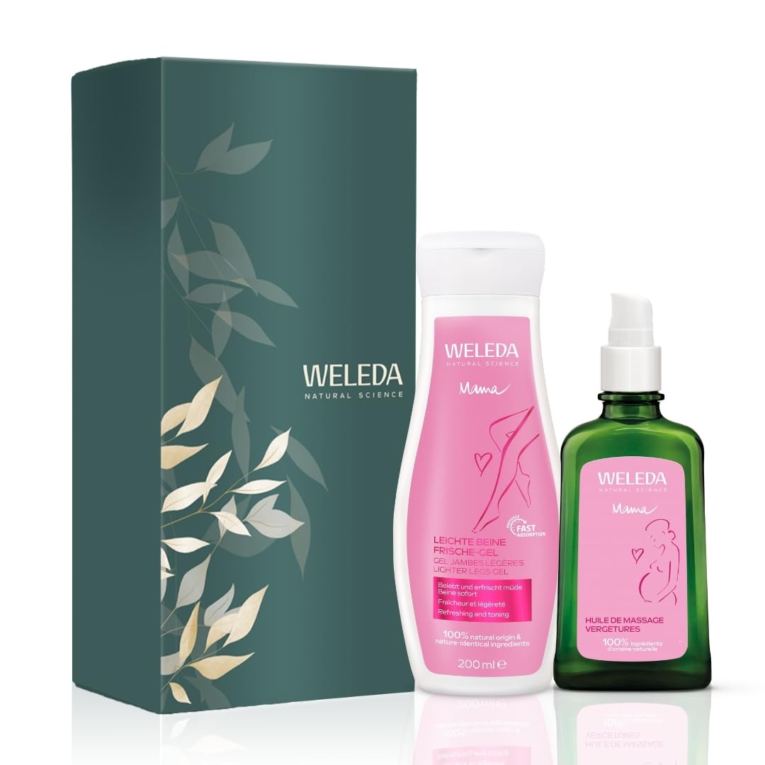 weleda-duo-maternit-gel-jambes-l-g-res-grossesse-huile-de-massage-vergetures-200 image 1