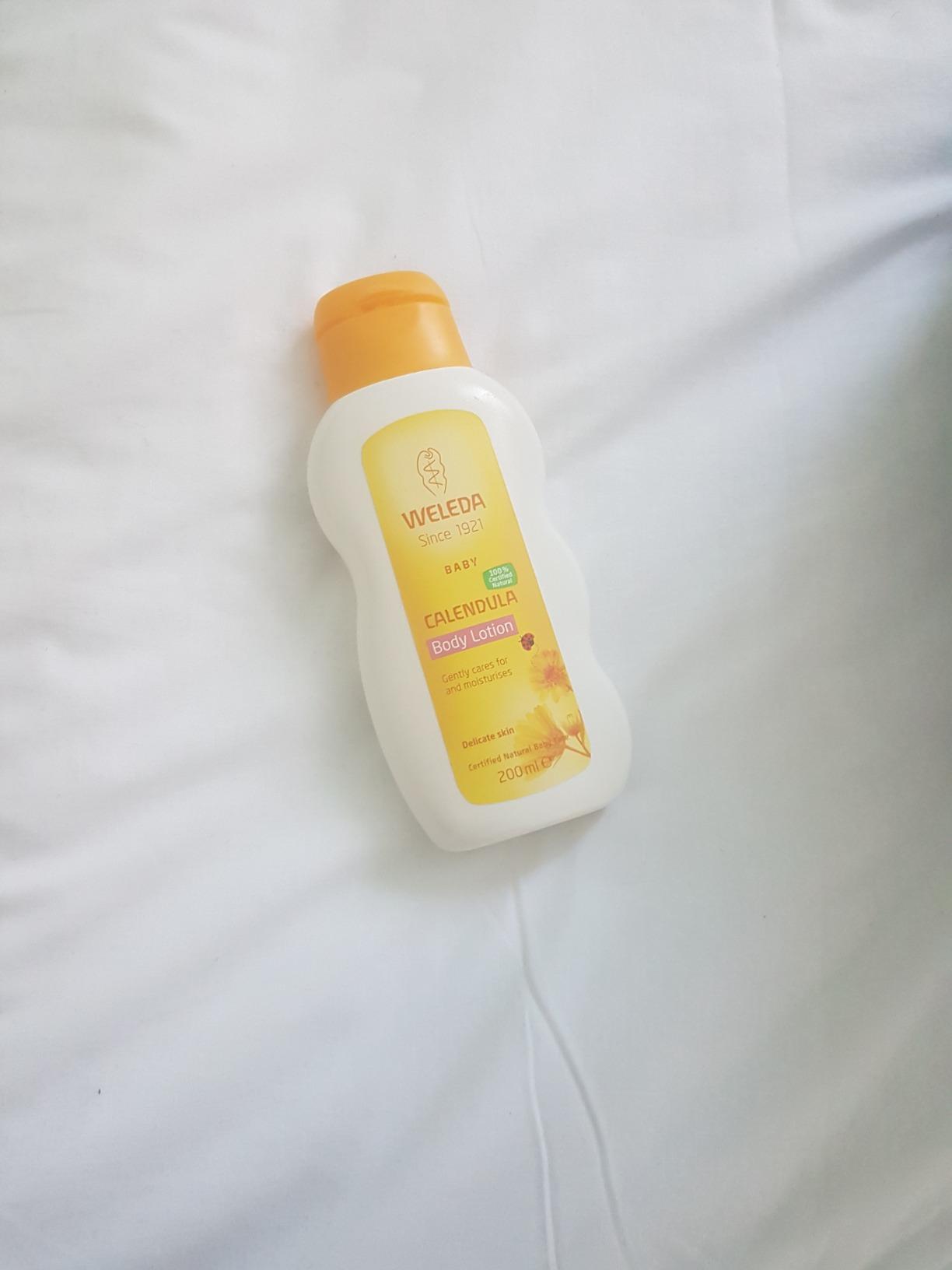 Le lait du bain du soir