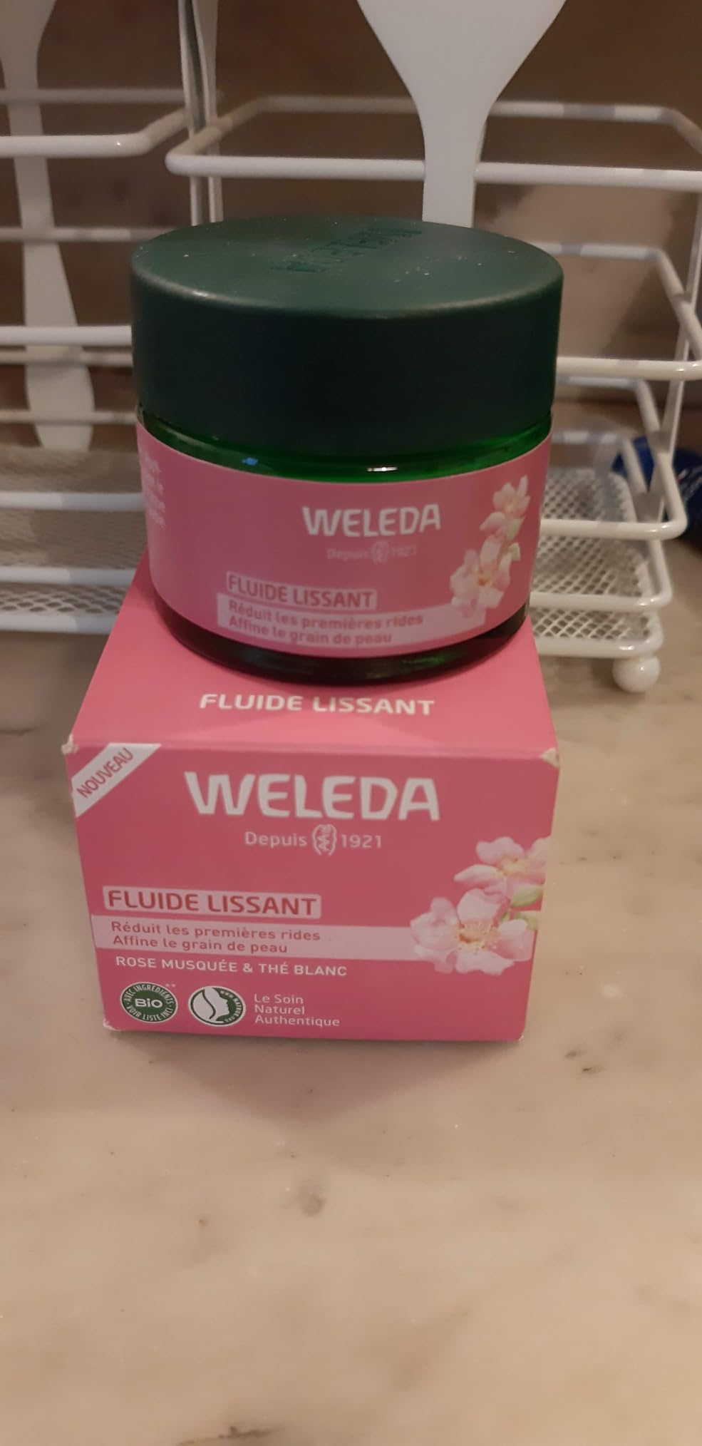 Flacon arrivé dévissé