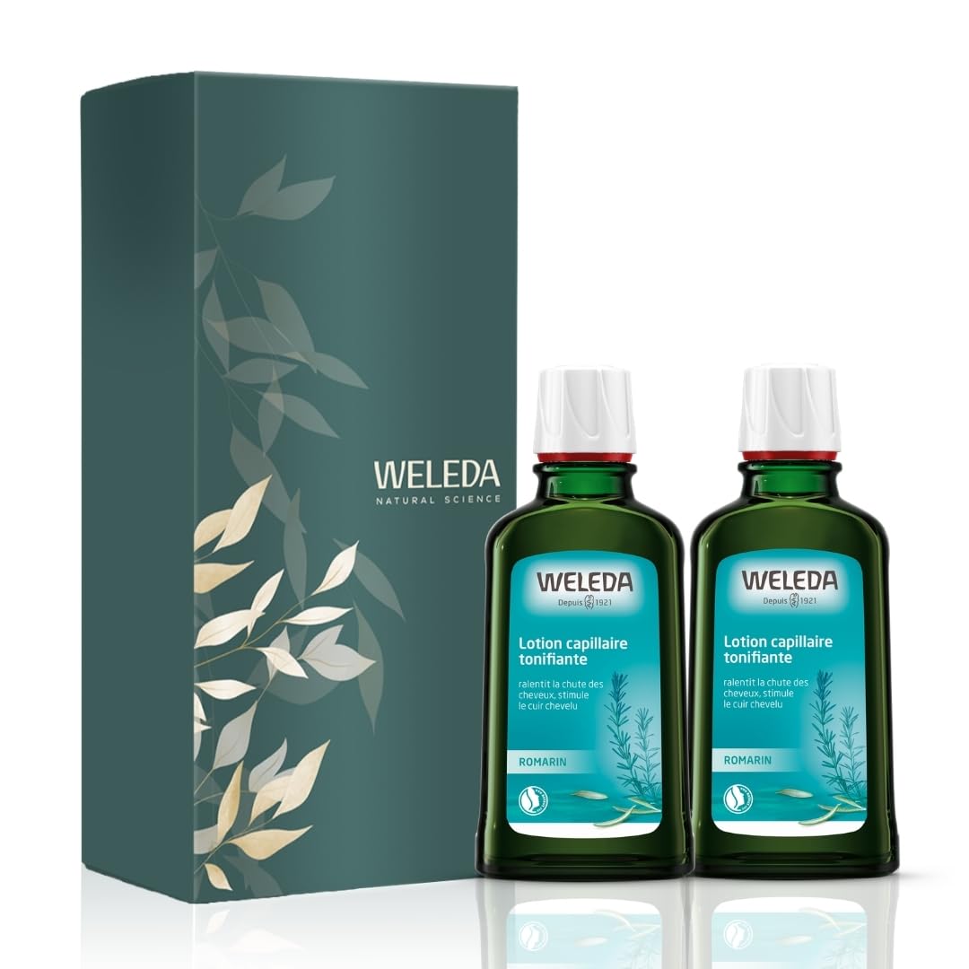 weleda-duo-lotion-capillaire-tonifiante-au-romarin-bio-anti-chute-2-x-100-ml-nat image 1