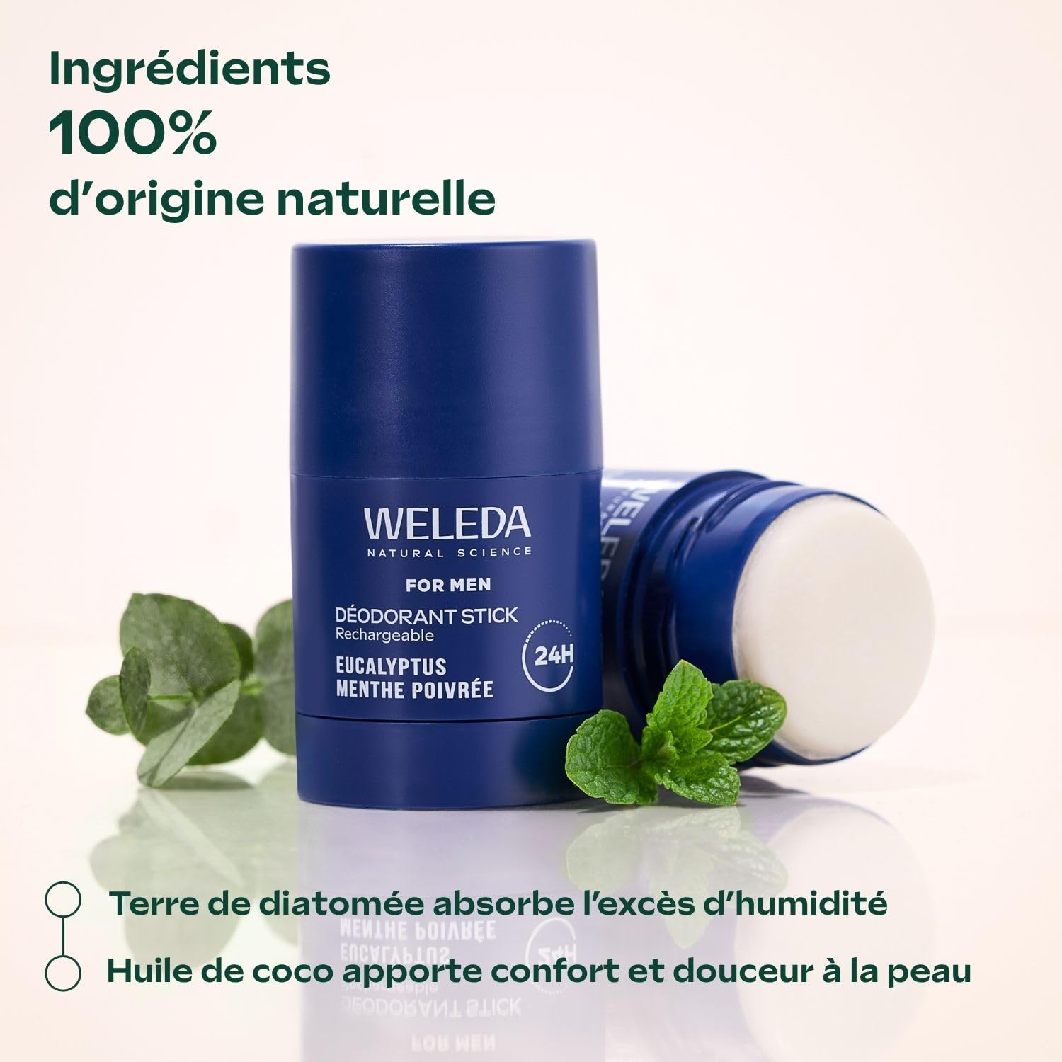 weleda-d-odorant-stick-rechargeable-for-men-50-g-sans-alcool-100-d-origine-natur image 2
