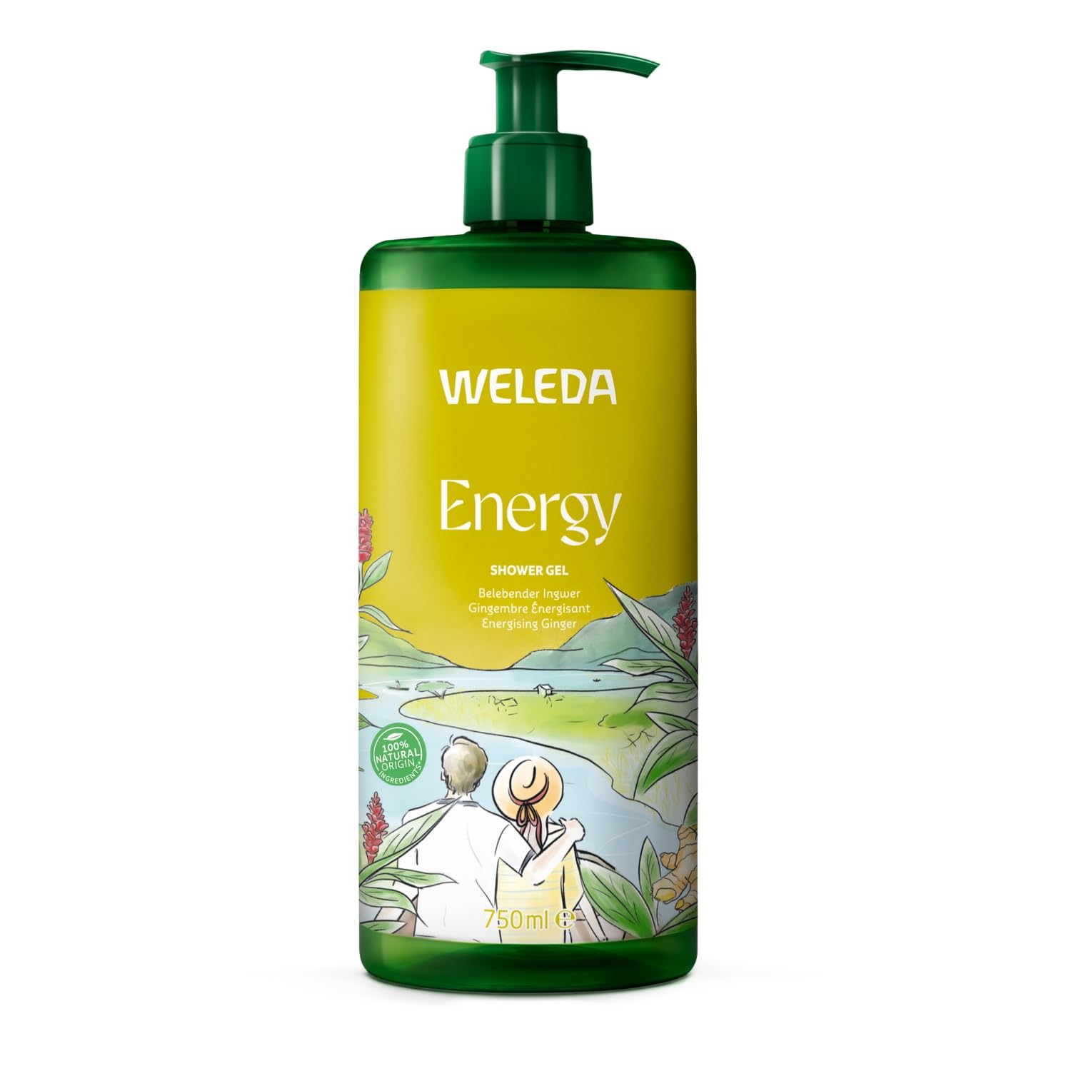 weleda-energy-gel-douche-gingembre-nergisant-750-ml-grand-format-femme-homme-100 image 1