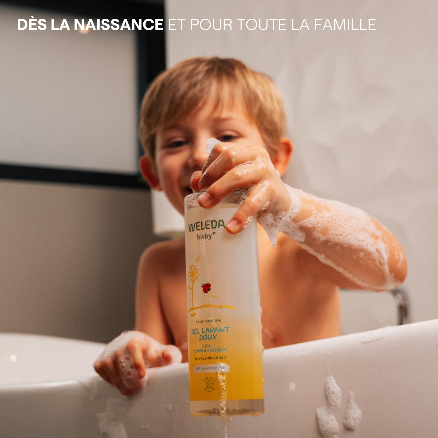 weleda-gel-lavant-doux-calendula-sans-parfum-400-ml-gel-2-en-1-corps-et-cheveux- image 3