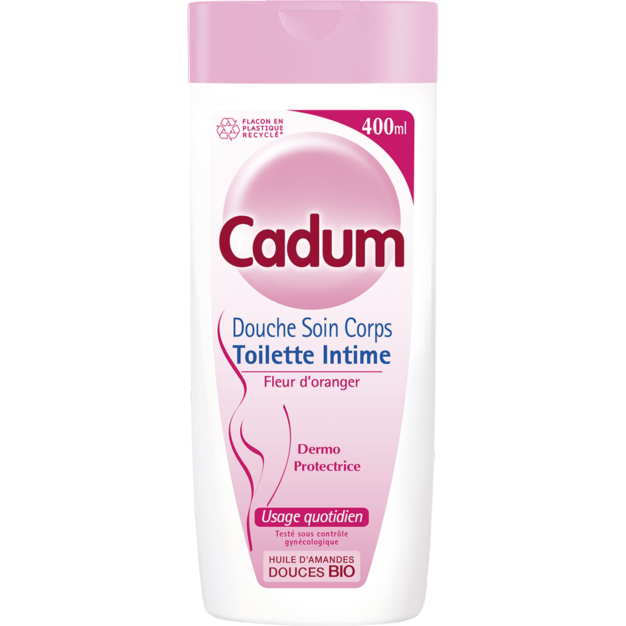 cadum-dermo-protectrice-douche-soin-corps-et-toilette-intime-huile-d-amandes-dou image 1
