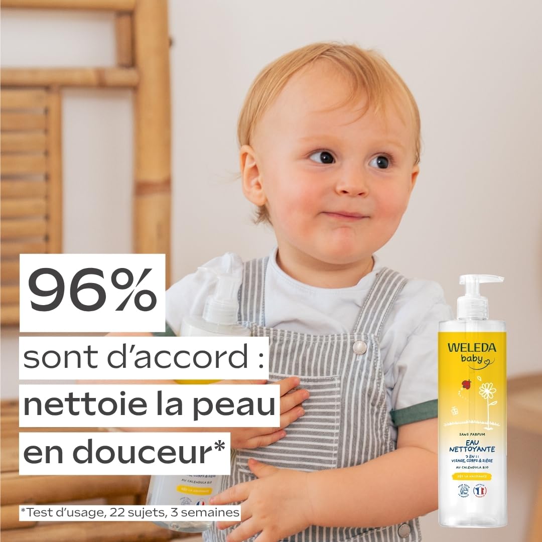 weleda-duo-soin-nettoyant-b-b-liniment-soin-pour-le-change-400-ml-eau-nettoyante image 2