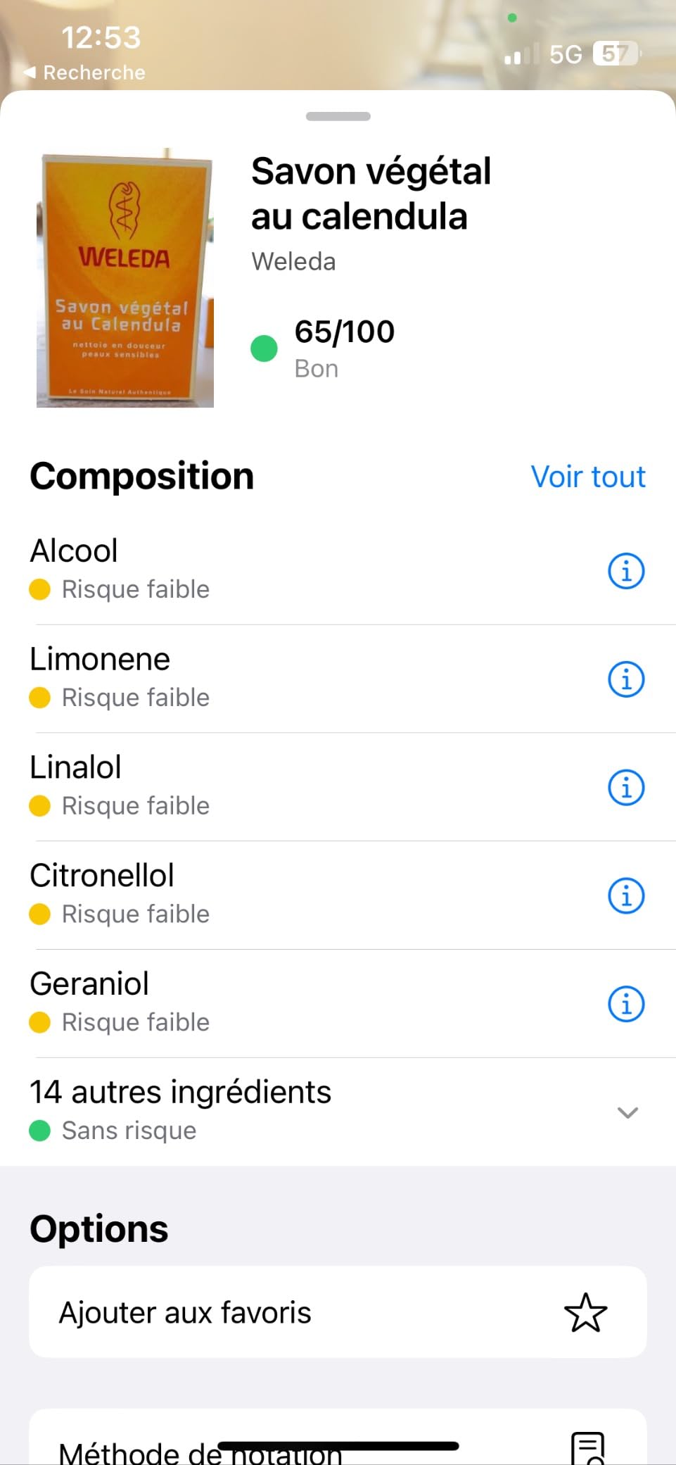 Bon savon naturel