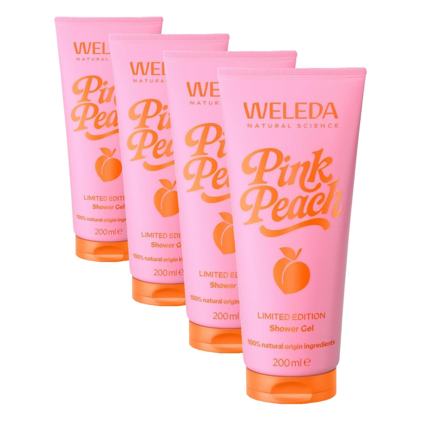 weleda-gel-douche-pink-peach-200-ml-gel-douche-naturel-parfum-p-che-orange-et-ja image 8