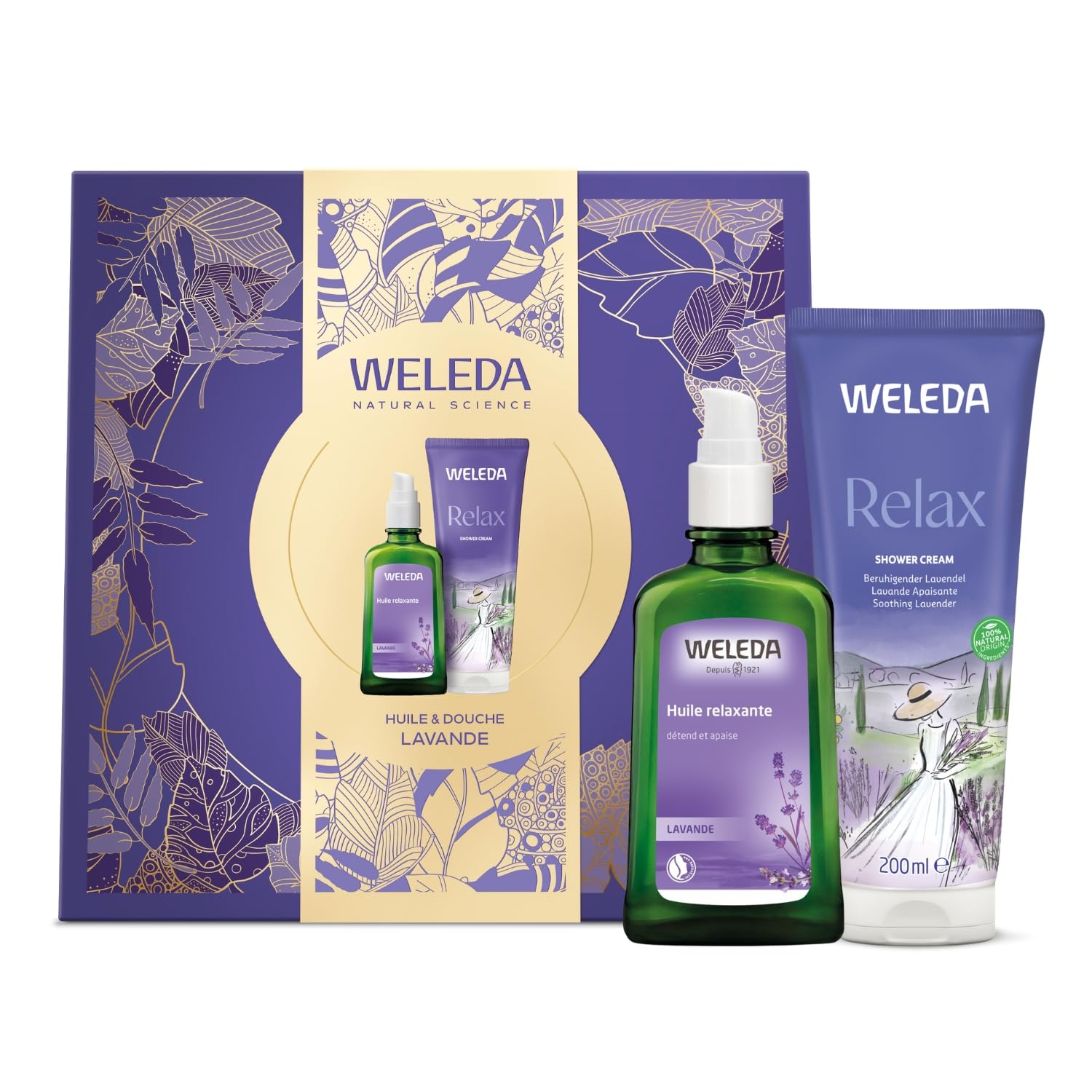 weleda-coffret-no-l-corps-lavande-2025-routine-relaxante-huile-de-soin-relaxante image 1