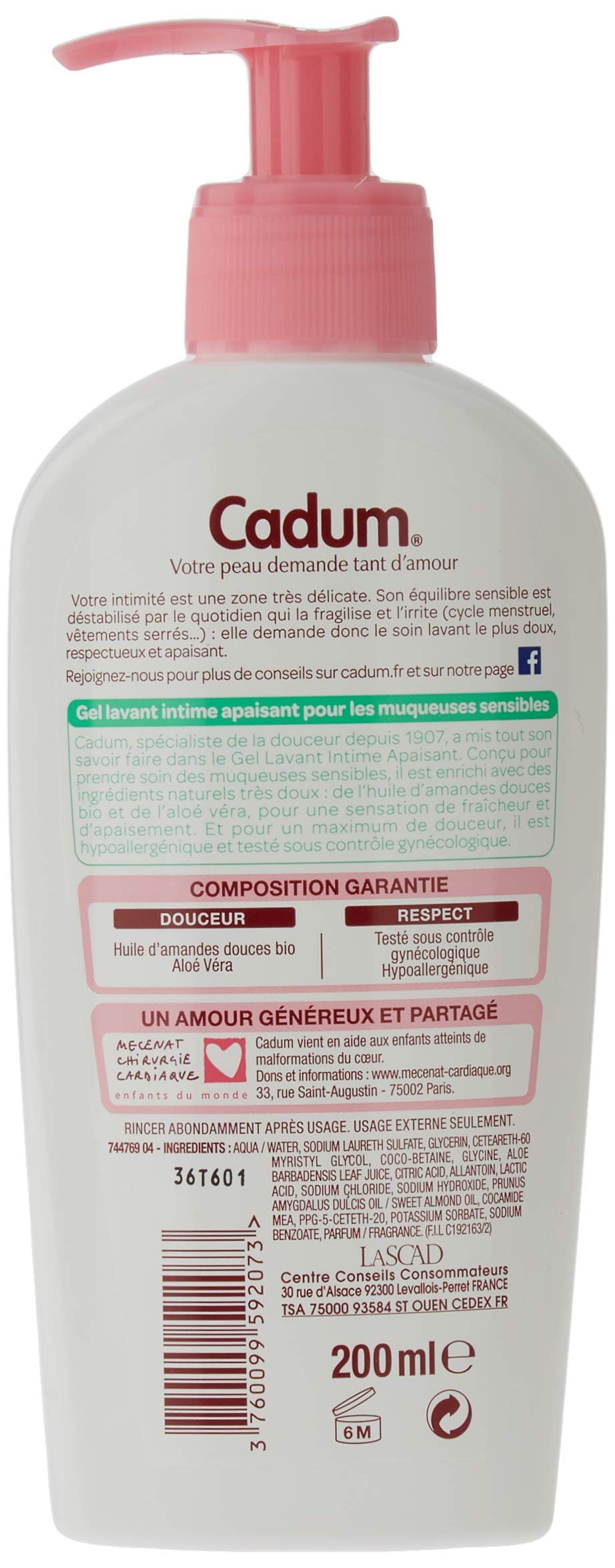 cadum-soin-intime-gel-lavant-apaisant-muqueuses-sensibles-200-ml-bio-ph-5-2-aman image 2