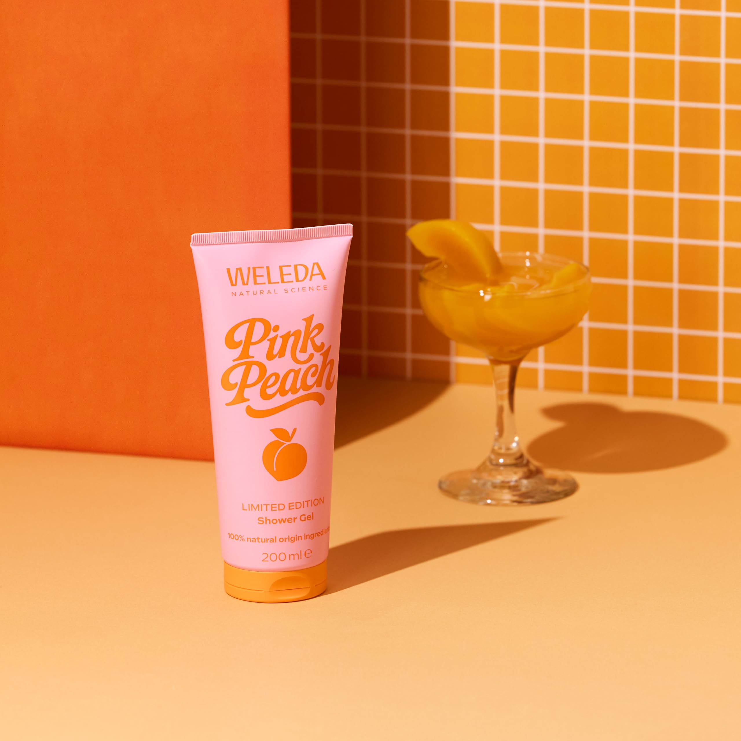 weleda-gel-douche-pink-peach-200-ml-gel-douche-naturel-parfum-p-che-orange-et-ja image 4